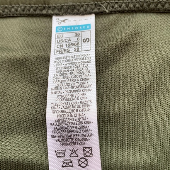 NWOT bikini olive green - Picture 6 of 7